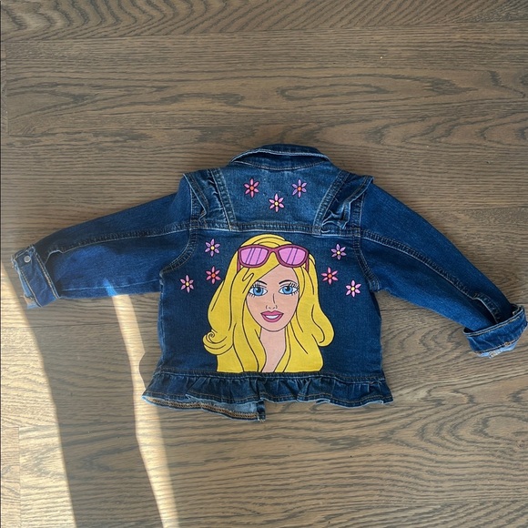 Mud Pie Other - NWT Mud Pie Barbie Denim Jacket (12-18 months)